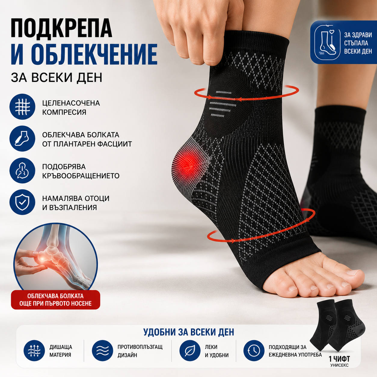 Ортопедични компресионни чорапи